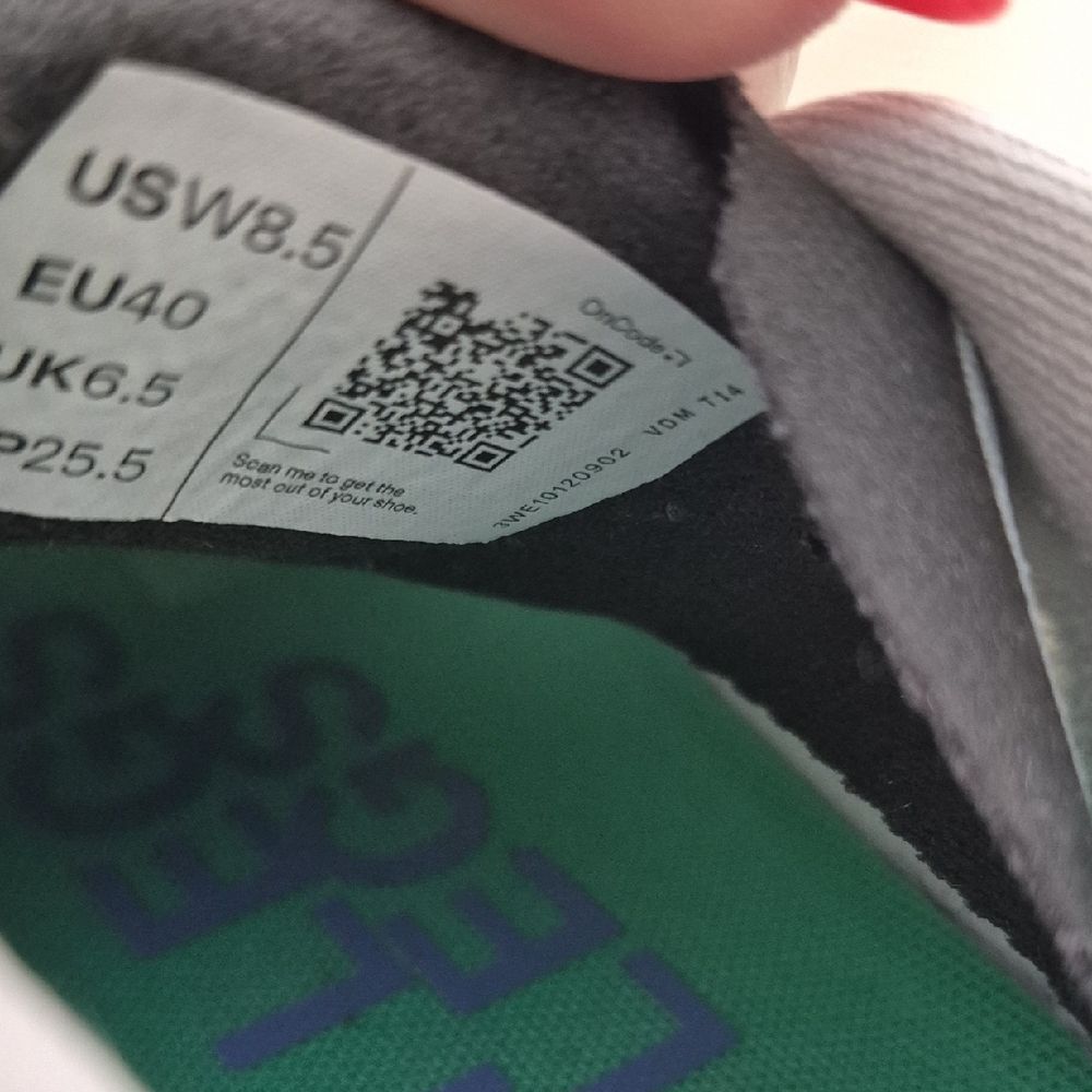 On Running White and Teal Women's Sneakers - Picture 6 of 16
